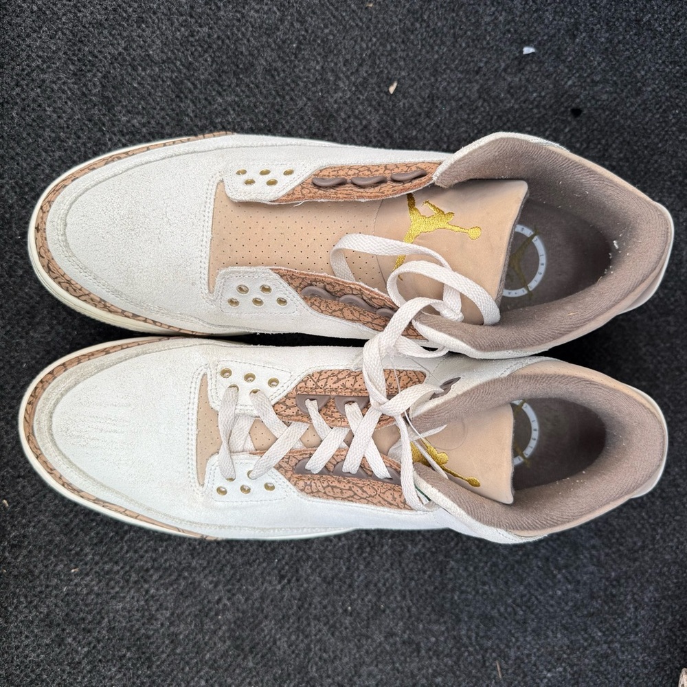Sz 14m Air Jordan 3 Palomino - Picture 8 of 9